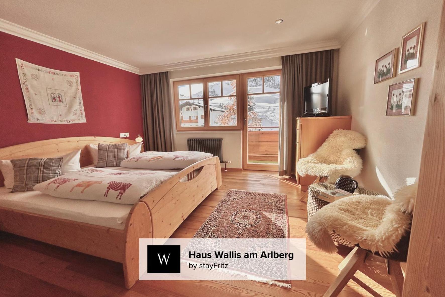 Haus Wallis By Stayfritz - Ski-In Ski-Out Zimmer 'Garni' Am Arlberg Warth  Kültér fotó